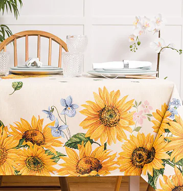 Gobelínový ubrus Flora