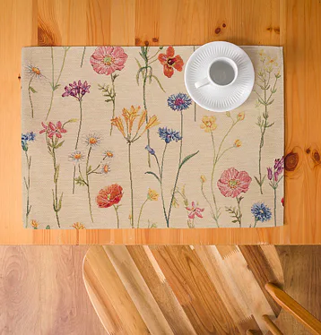 Gobelínové prostírání Wild Flowers