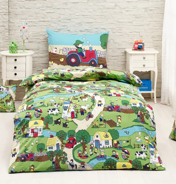 Povlečení Vesnička