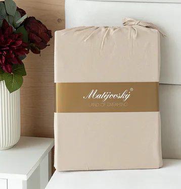 Prostěradlo Světle hnědé