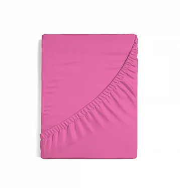 Prostěradlo Tmavě růžové FROTÉ