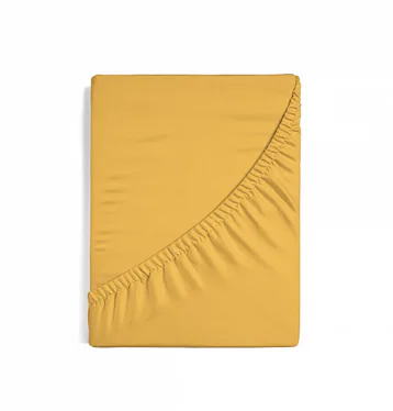 Prostěradlo Vanilkově žluté FROTÉ