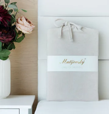 Prostěradlo Natur BAVLNĚNÝ MIKROPLYŠ