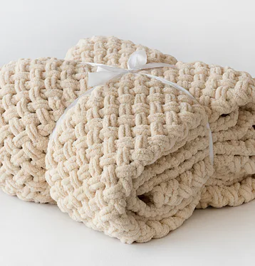 Deka Knittingly béžová