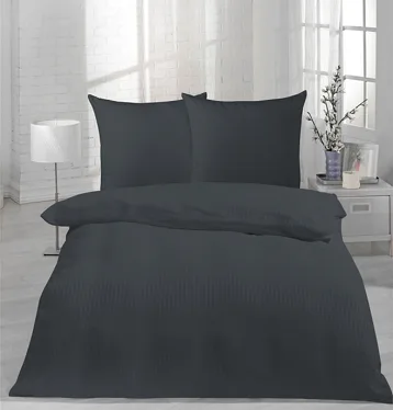 Povlečení Krep tmavě šedý