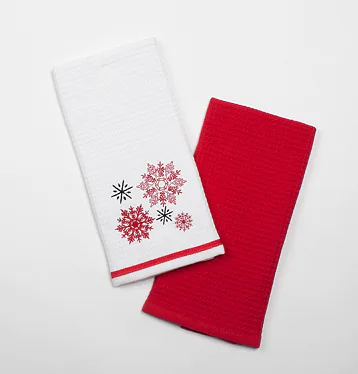 Košík utěrek Vločka - Stromky