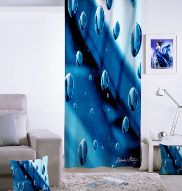 Dekorační závěs Rain