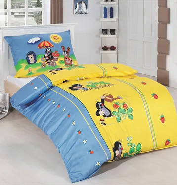 Povlečení Krtek a jahůdky