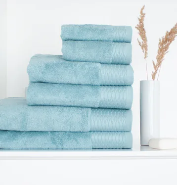 Ručník Panama světlá petrol