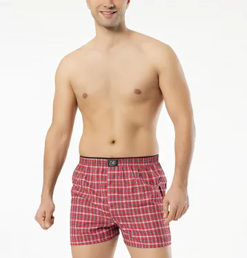 Boxerky Enzo červené