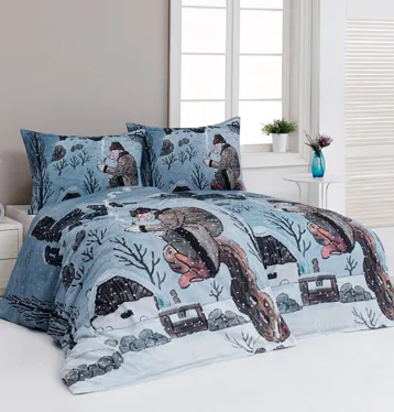 Povlečení Vodník v zimě