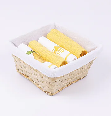 Košík utěrek Hruška - Včelka