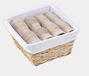 Košík ručníků Aruba béžová 4 ks