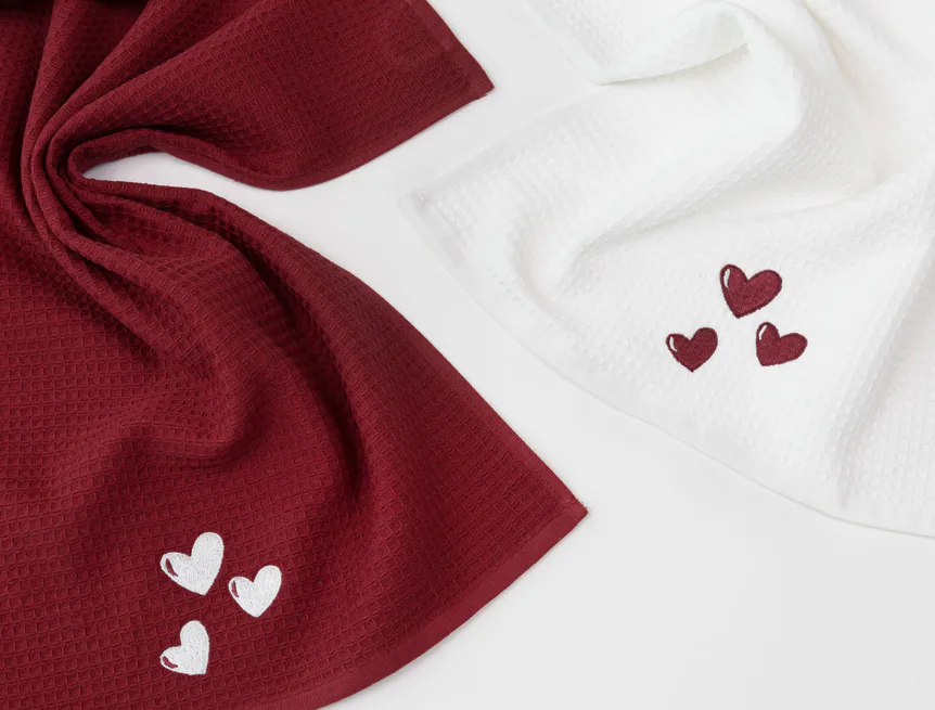 Kuchyňské utěrky Hearts