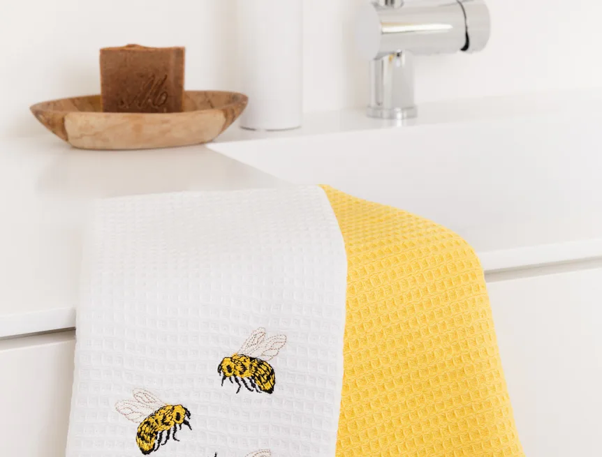 Kuchyňské utěrky Bees